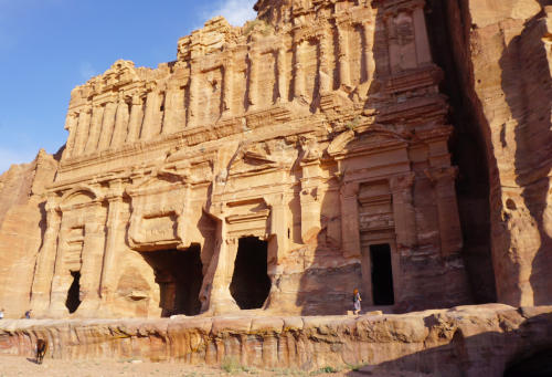 The ancient city of Petra