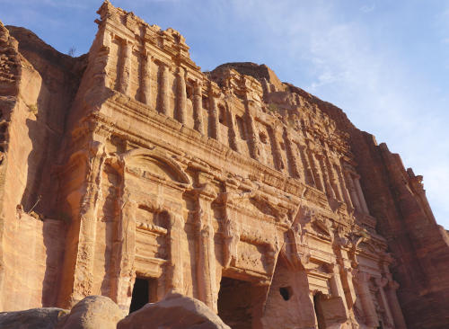 The ancient city of Petra